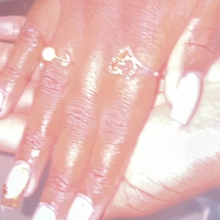 Recent nail set from @sn1yahs.nails